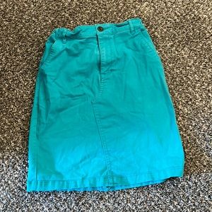 Turquoise skirt size 14 Old Navy skirt
